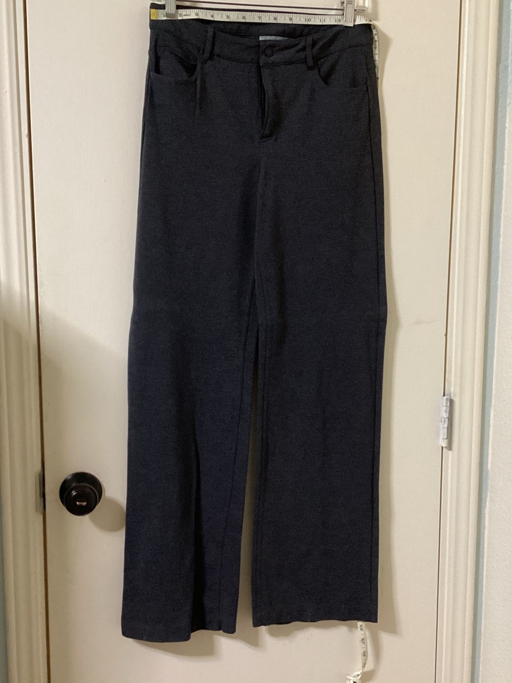 Athleta dark heather grey Straight Leg Pants